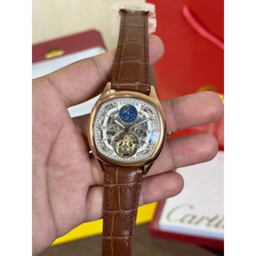 Cartiar Skeleton Tourbillion Moonphase