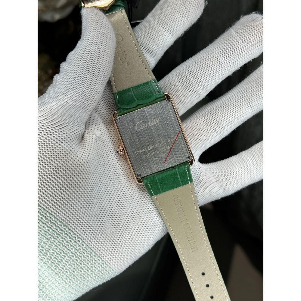 Cartie r Tank Louis Copper Green Slim Premium Watch