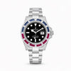 Rollex GMT Master II Ruby Diamond Set Bezel