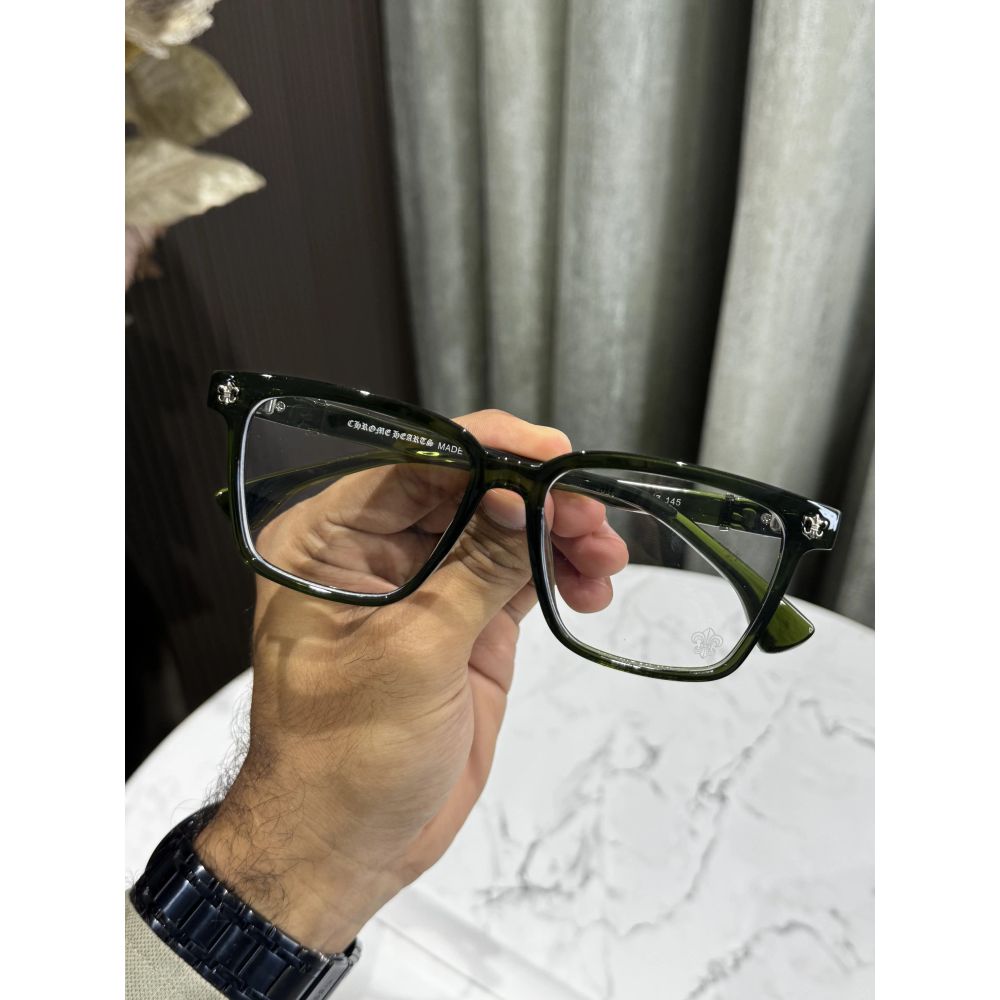 Chrome Hearts All Green Premium Glasses 8234