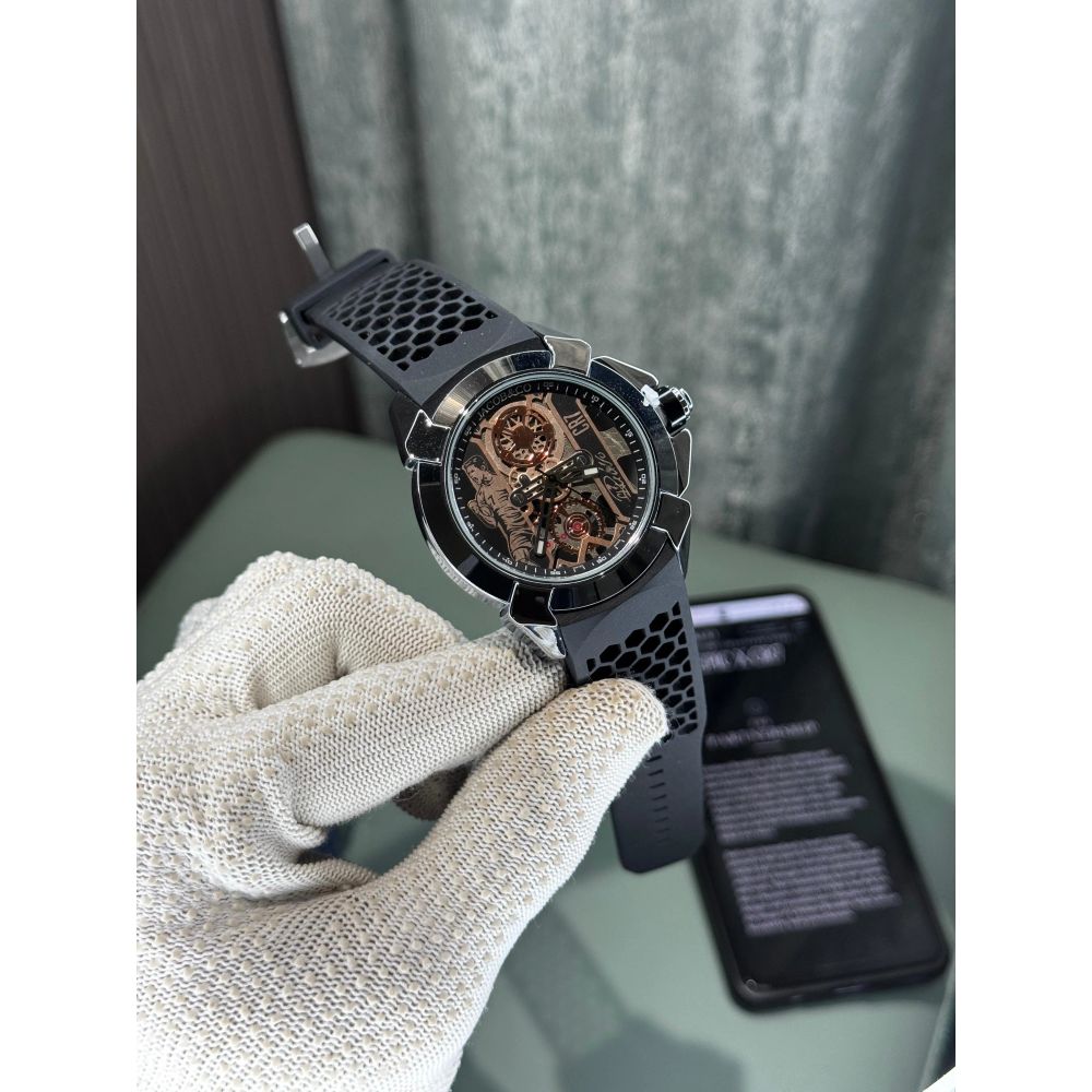 Jacob&Co. Epic-X Cr7 Silver Black Premium Quartz Watch
