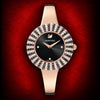 Authentic Grade Swarovsky Crystal Rose Bangle Watch
