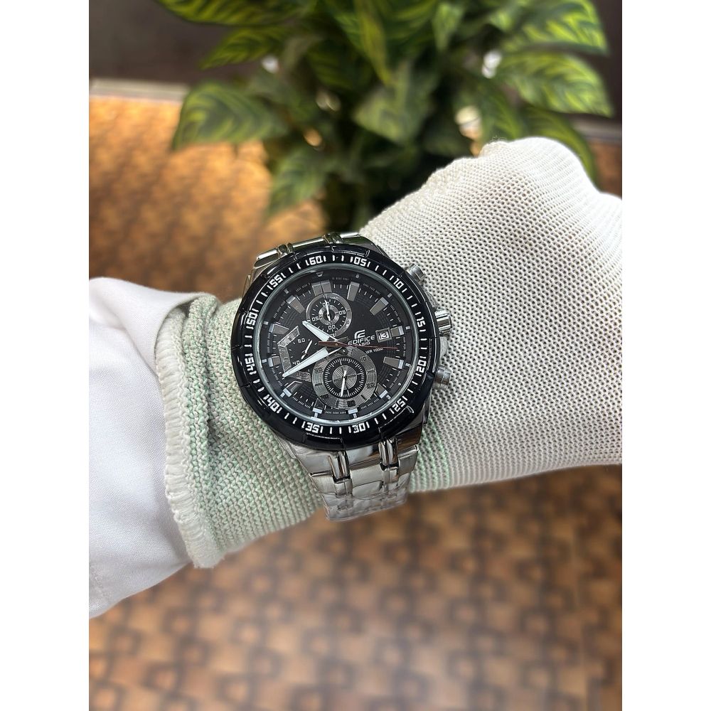 Casio Edifice Silver Black