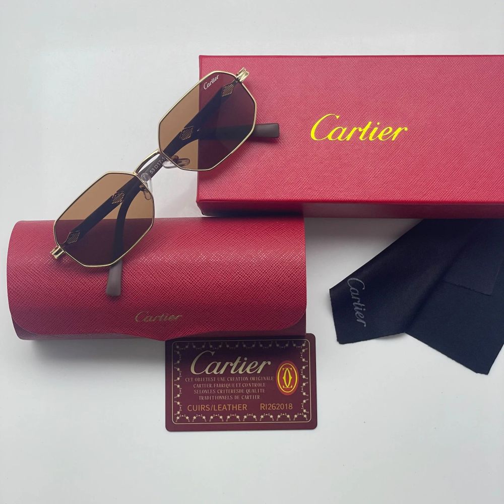 Cartier 8171 gold brown