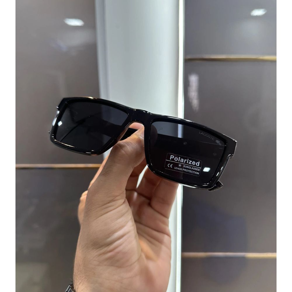 Lacost e All Black Glossy Premium Shades 328