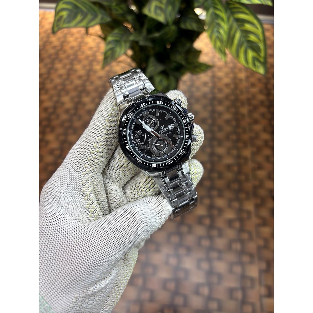 Casio Edifice Silver Black