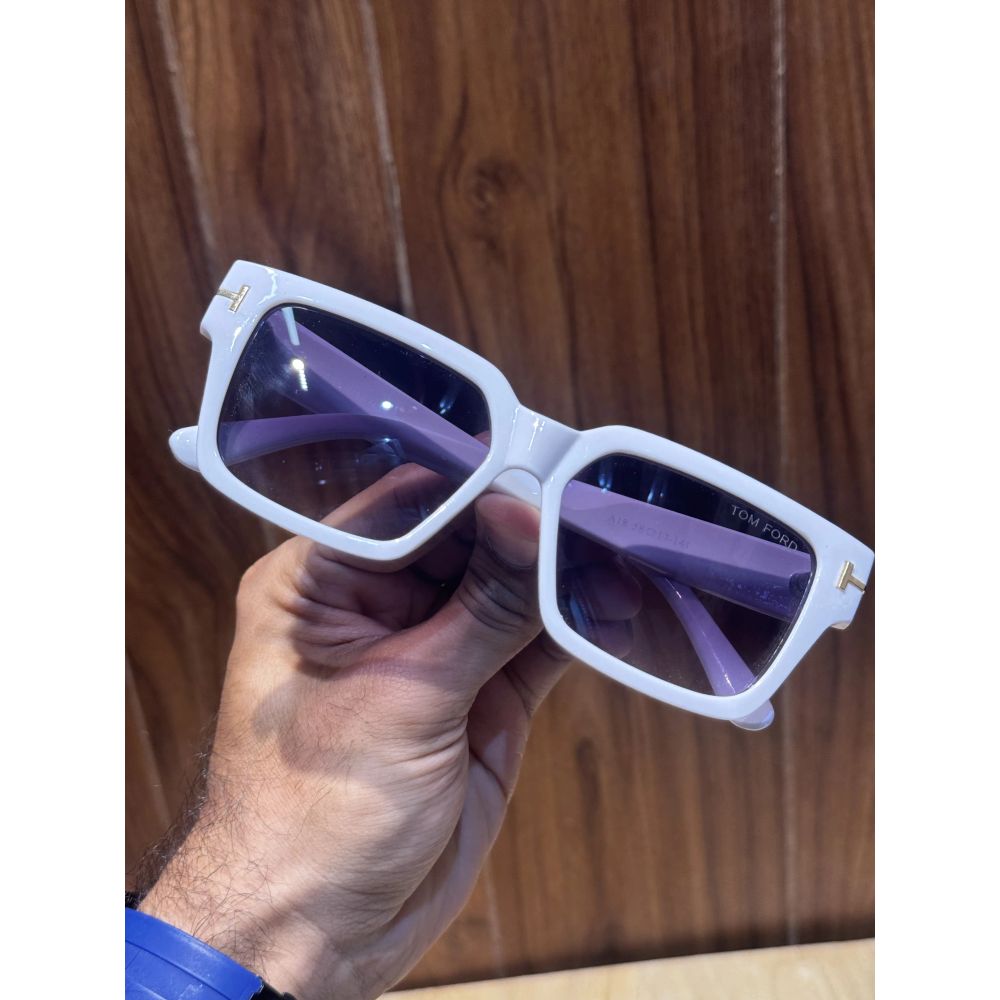 Tomford White Purple Premium Shades A18