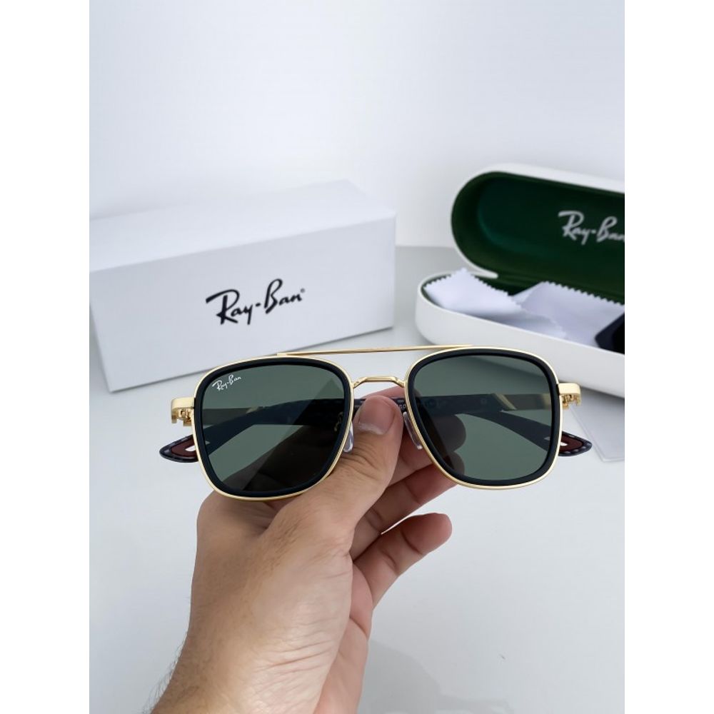 RAYBA GOLD GREEN 3607-60