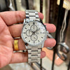 GC Guess Collection Swiss Made Chronograph Full Silver