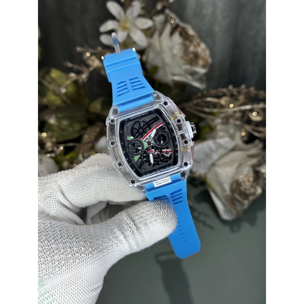 Richard Mille McLaren Sky Blue Premium Chronograph Watch