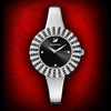 Authentic Grade Swarovsky Crystal Rose Bangle Watch