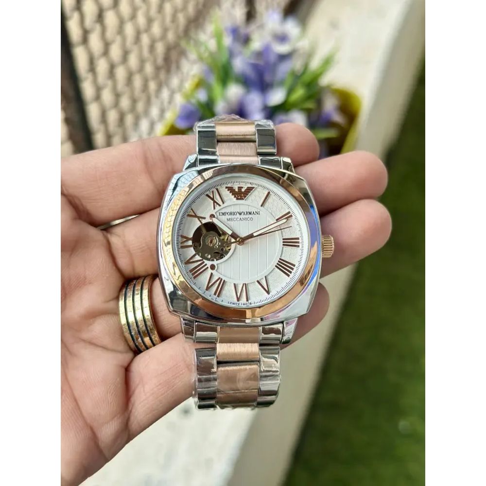 EMPORIO Arrwa%! meccanico automatic