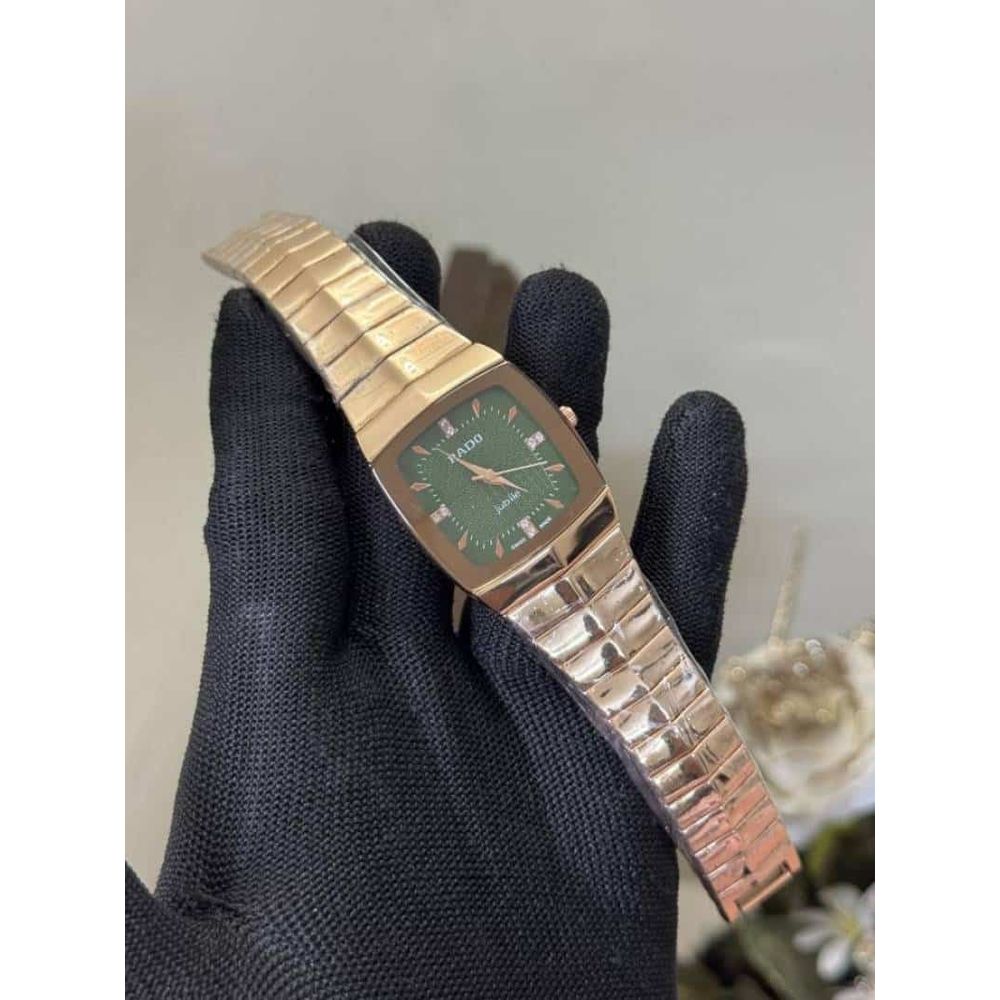 RAD O jubile Copper Green Premium Quartz Watch