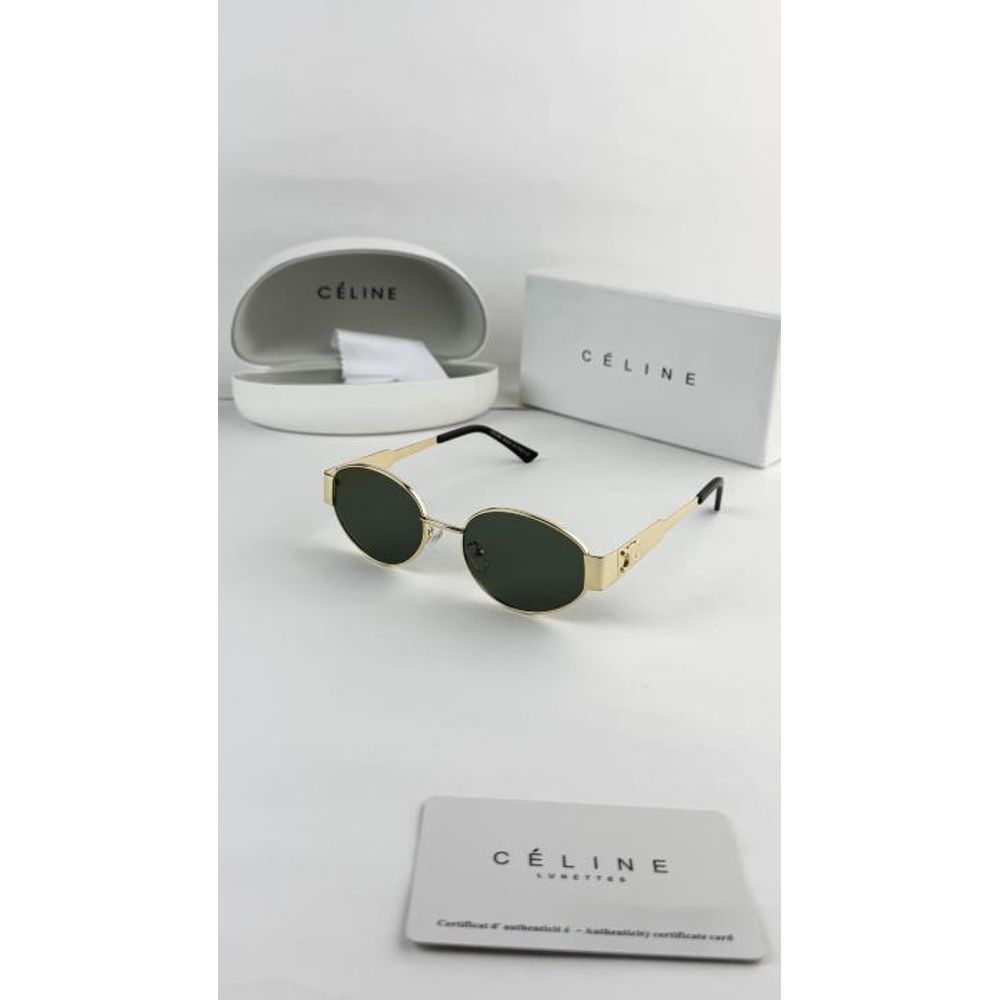 CELINE GOLD GREEN 1006