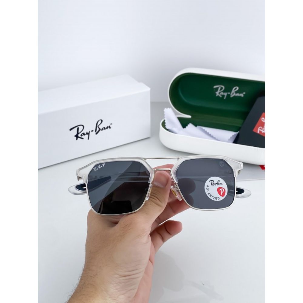 RAYBA04 WHITE BLACK