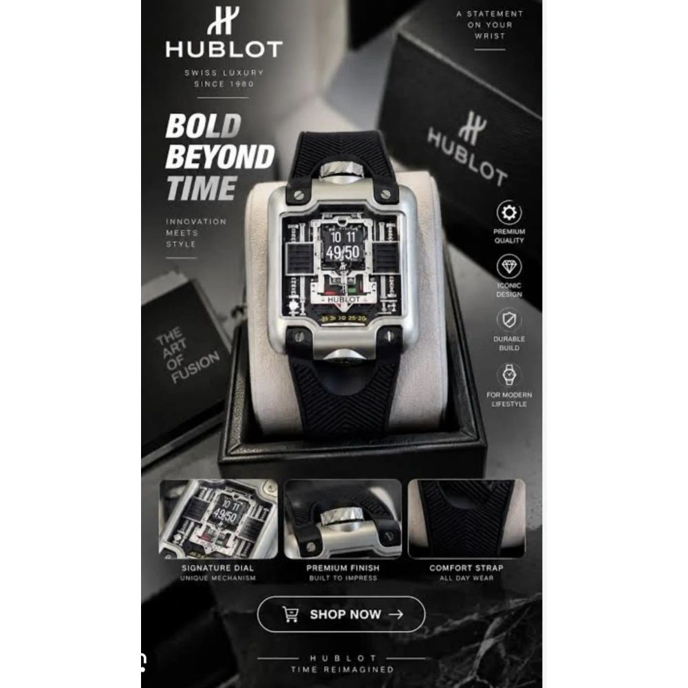 HUBLOT_SILVER-BLACK