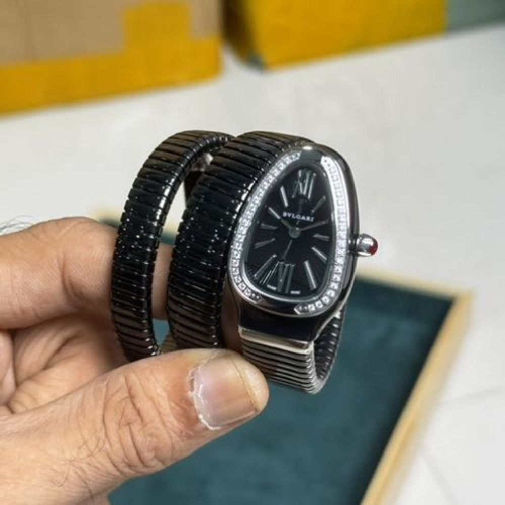 Bvlgari Serpenti Diamond Set Bezel