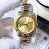 rollex_date just to tone gold