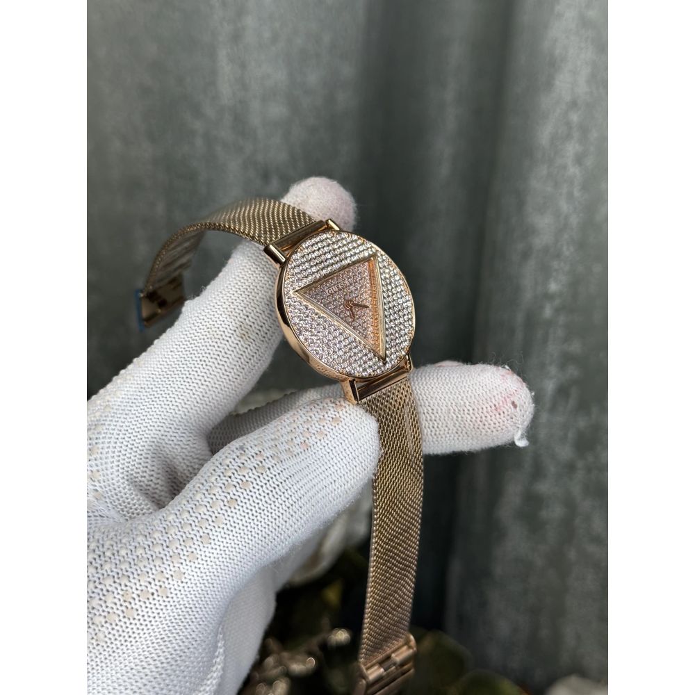 Gues s ICONIC Rose Gold Premium Ladies Watch