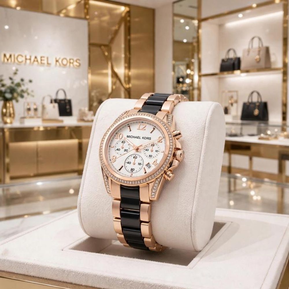 Micheal Kors Blair Glitz Chronograph 123