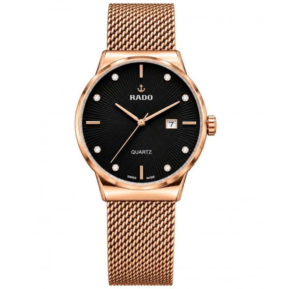 Raado classic slim Mens black copper F486