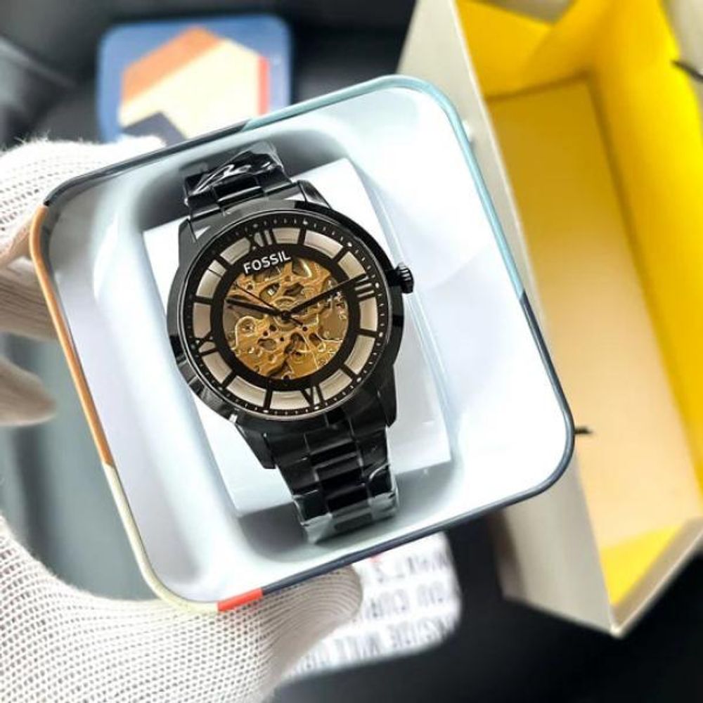 FOSIL TOWNSMAN AUTOMATIC METAL BLACK AT289