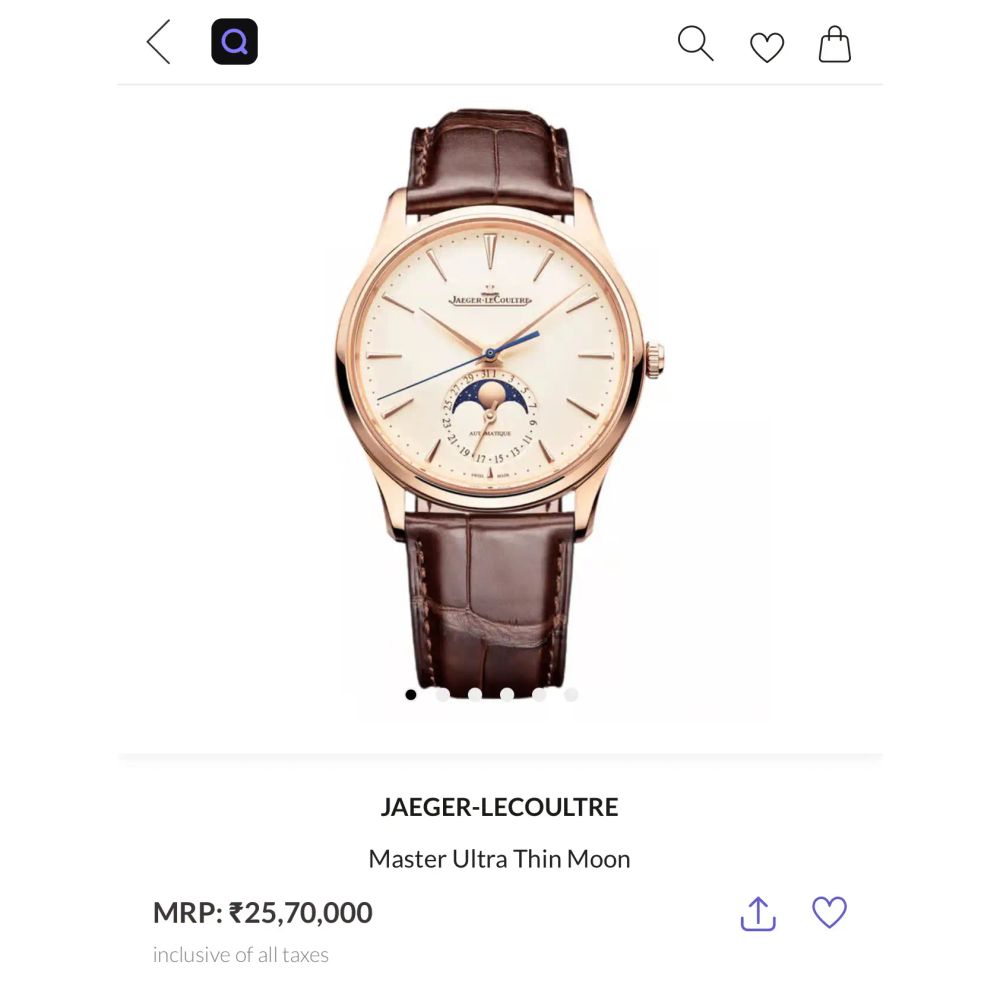 Jaeger-LeCoultreMaster Ultra Thin Moon