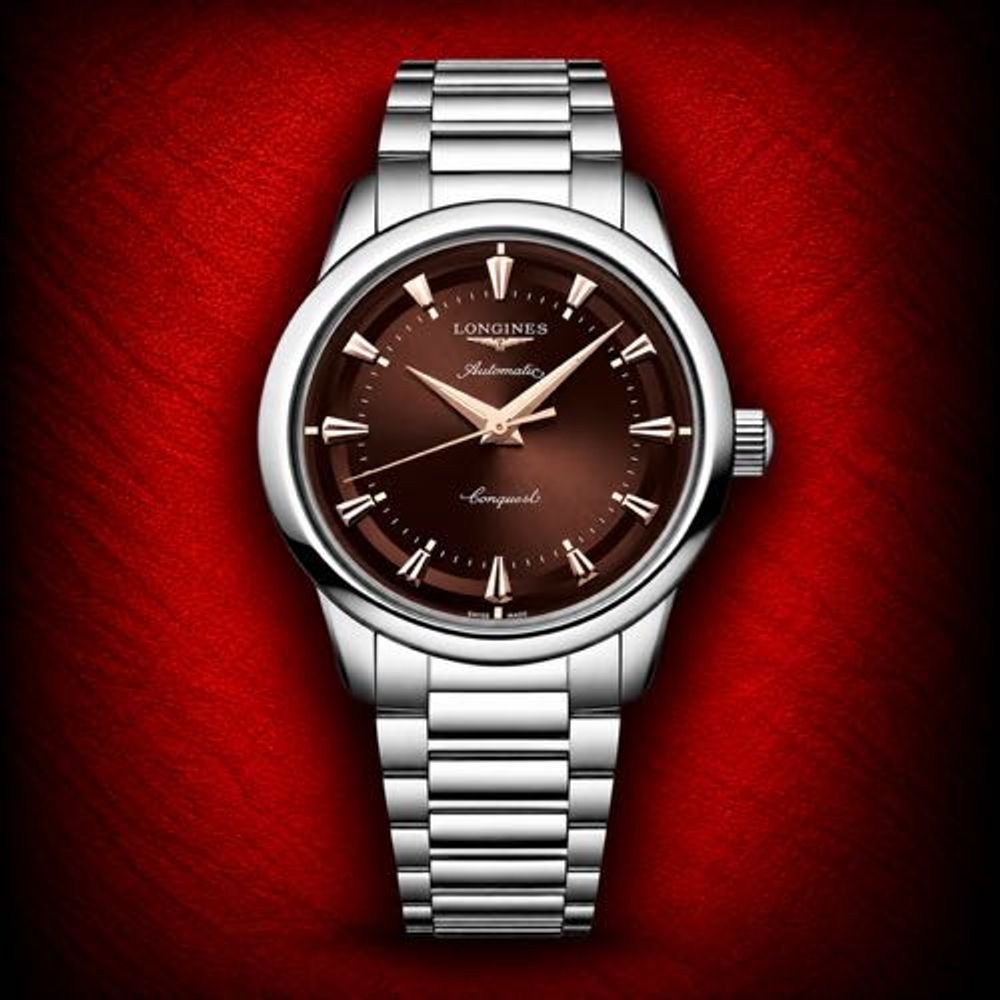 Longinez Conquest Heritage Stainless Steel 40mm Automatic