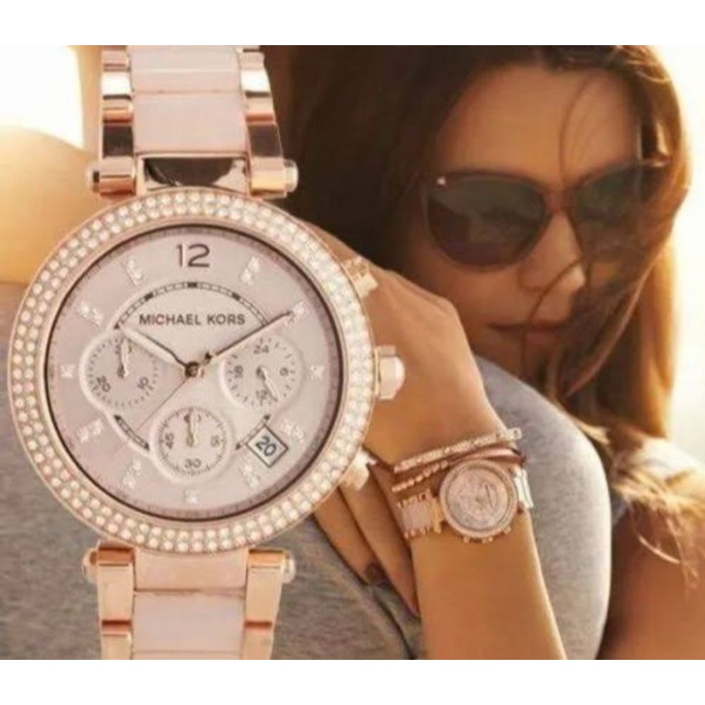 Michael kores Parker Pink MK5896