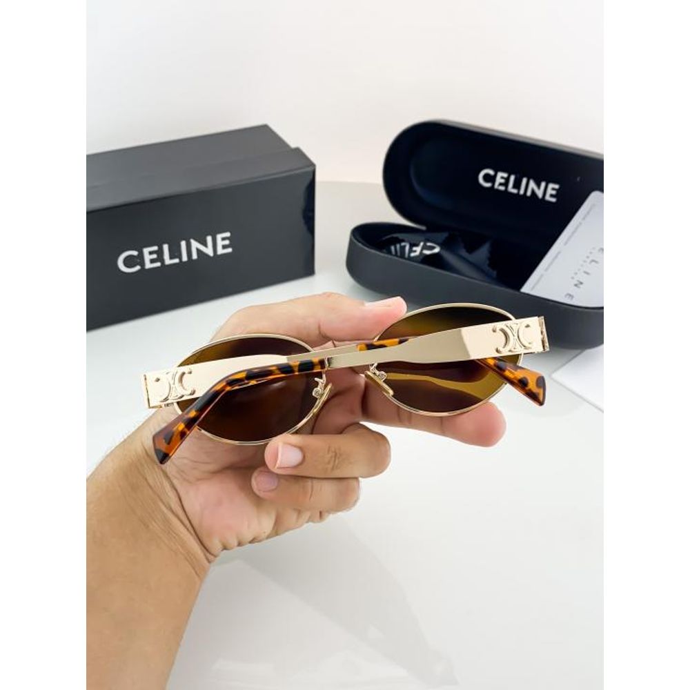 CELINE GOLD BROWN 1006