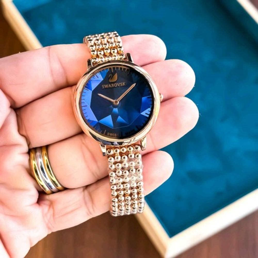 SWAROVSKY LADIESWACH ROSE BLUE