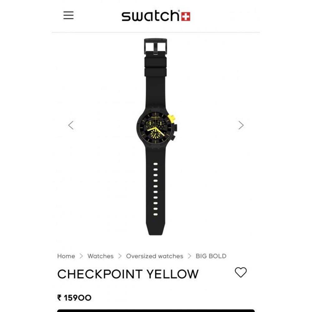 Omegha Swach Chronograoh (All Working)