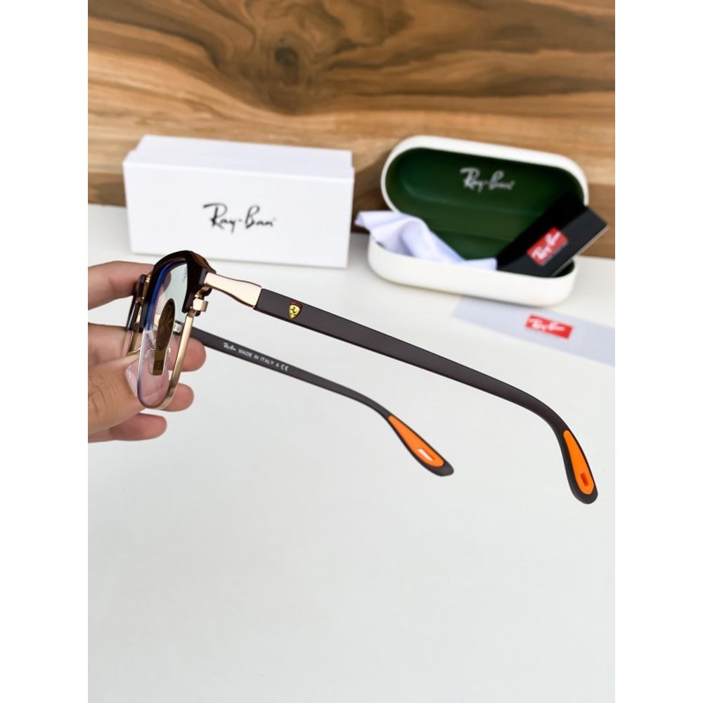 Rey ban04 Gold black plano