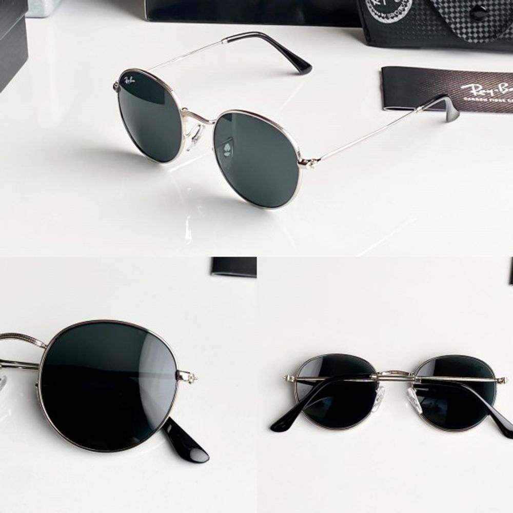 RAYBA 3447 SILVER BLACK