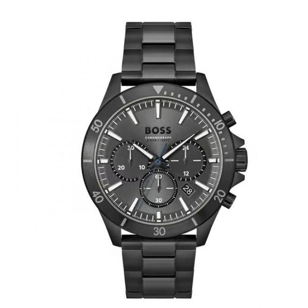 BOSS TROPER CHRONOGRAPH WATCH ALL BLACK  HVY 11 (2)