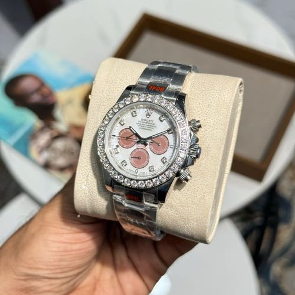 Rollex Daytona Diamond Set Bezel