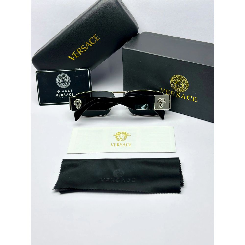 Versace 25812 Silver Black