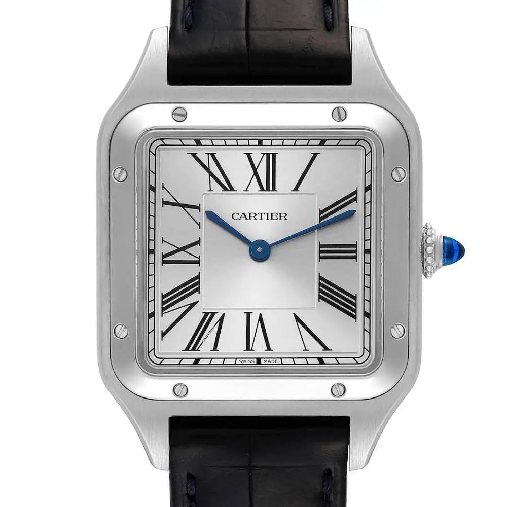 Cartier Dumont Silver Black
