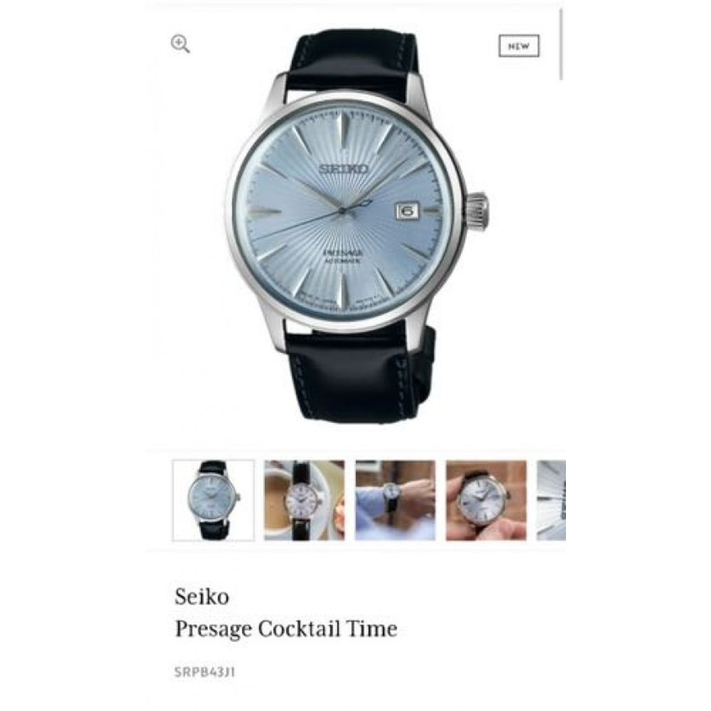 Seiko Presage Cocktail SRPB43J1 Authentic Store Quality