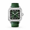 Cartiie_r Santos Automatic green Roman ank