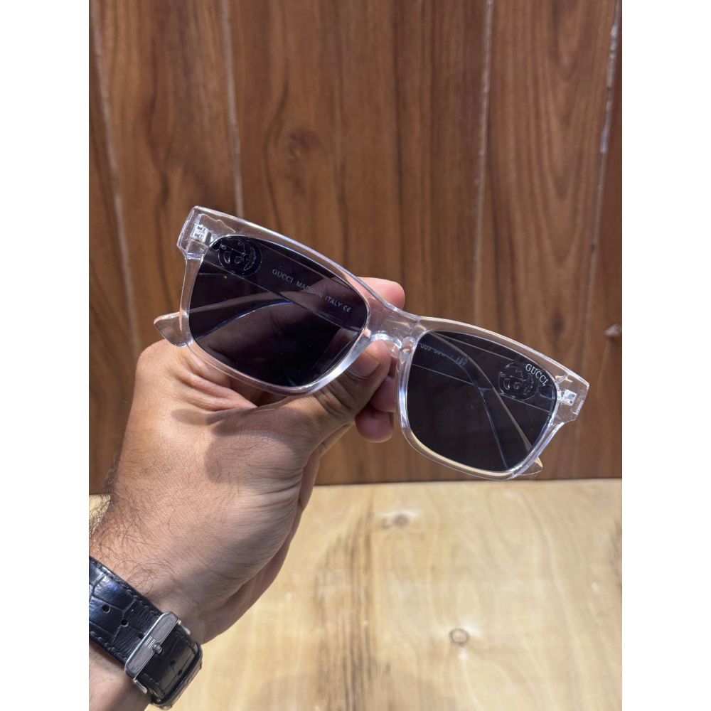 Gucci Ice Black Logo Premium Shades 010