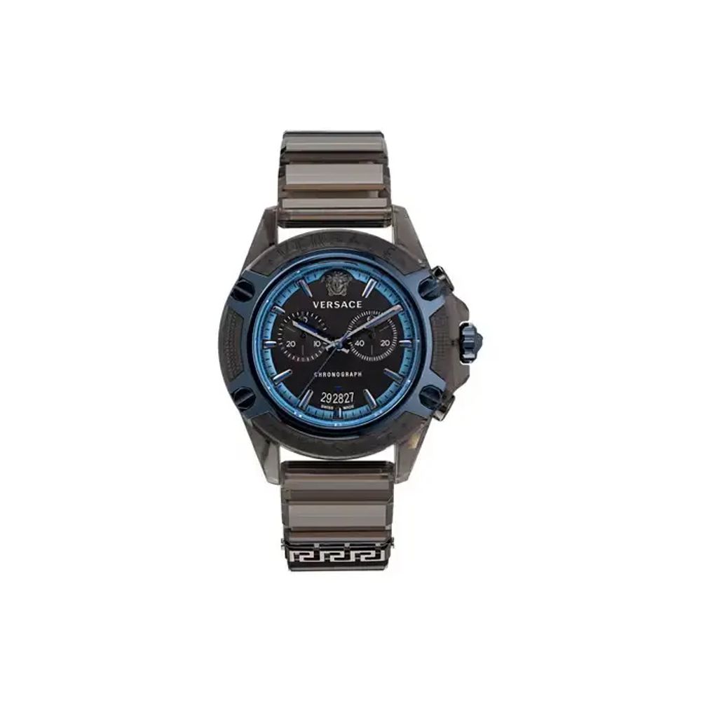 Versace VEZ700622 Icon Active Chronograph Unisex Watch Authentic Store Quality