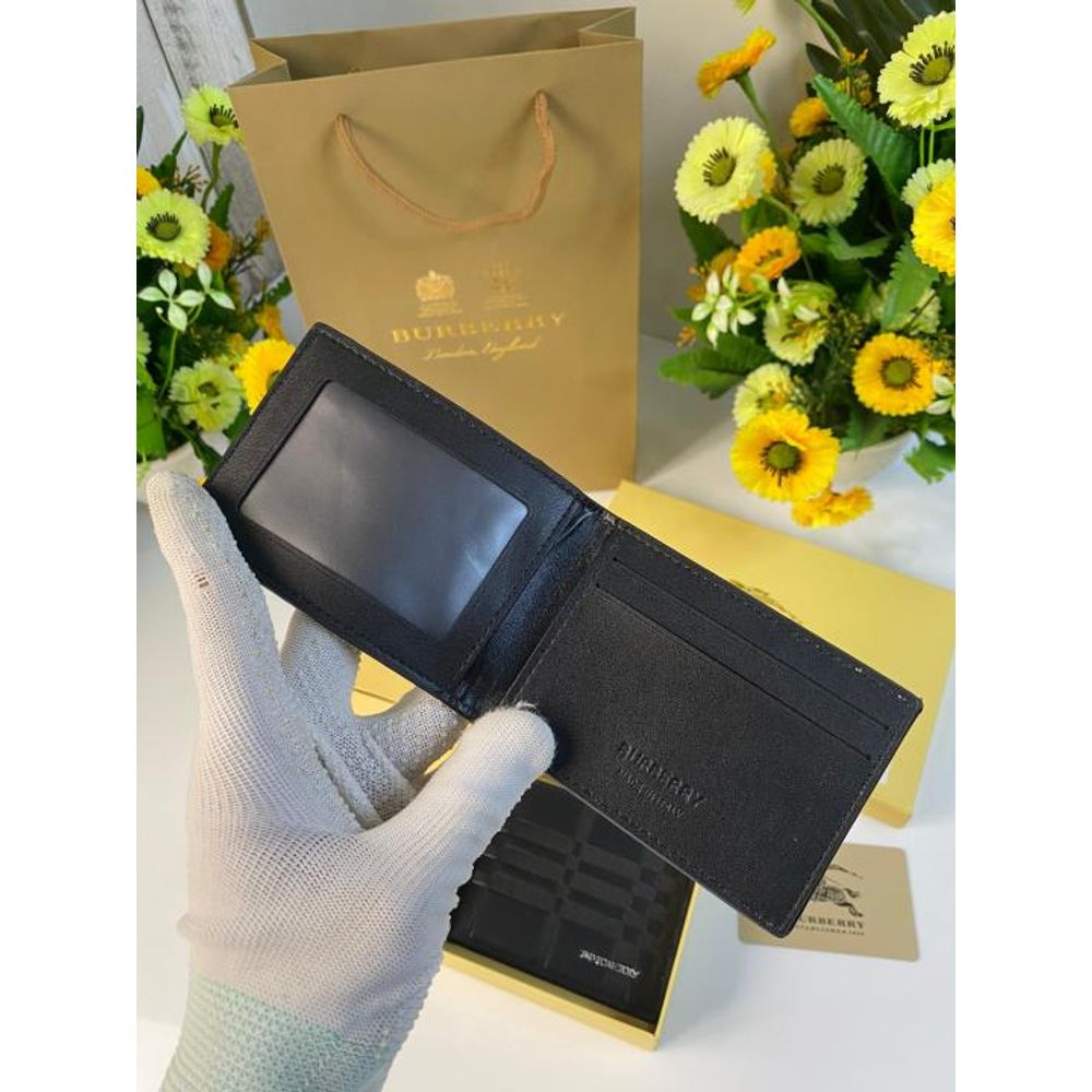 Burber_y premium wallet combo wid og box & accessories