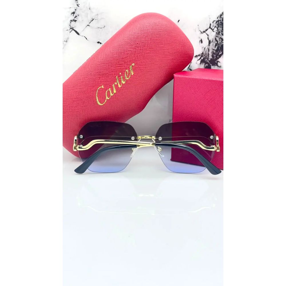 Cartier 8822 gold brown blue