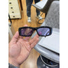 Rayba 4944 puffer square black violet