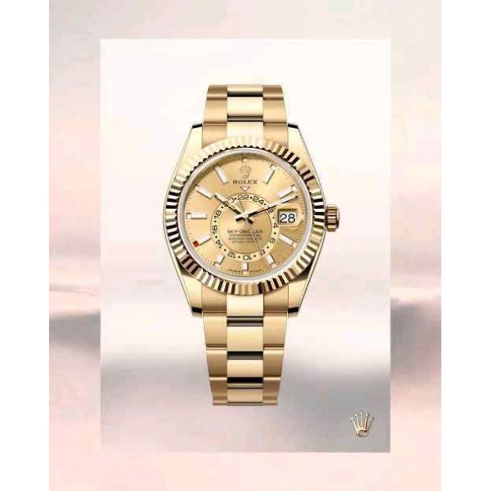 ROLLEX_SKY DWELLER FULL GOLD