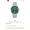 Hugo Boss Runner Silver Green Premium Watch