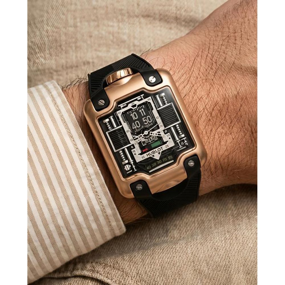 Hublot MP-10 Tourbillon Green Silver  Dial