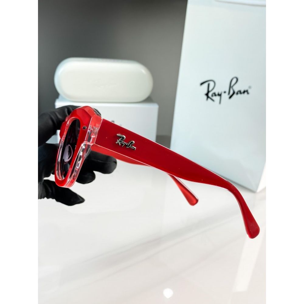 Rey ban red black 2186