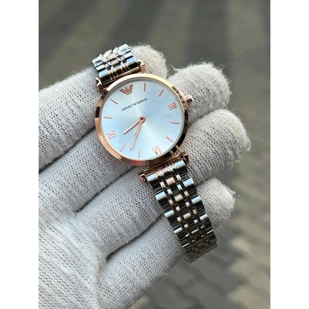 Emporio Armani Two Tone White
